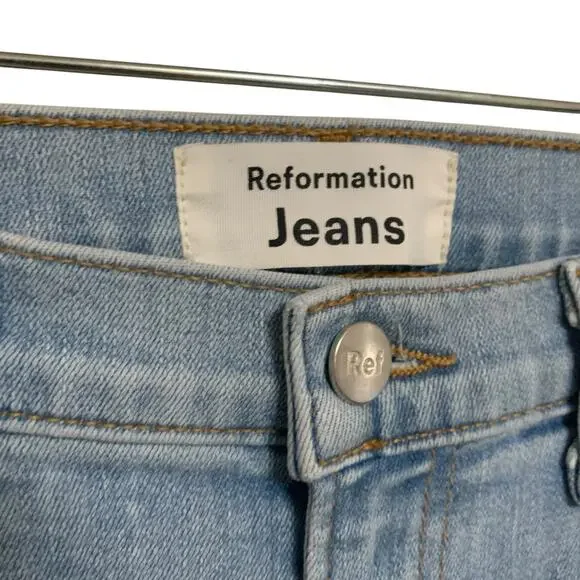 Reformation High And Skinny Jeans Womens Size 26 - Picture 5 of 11